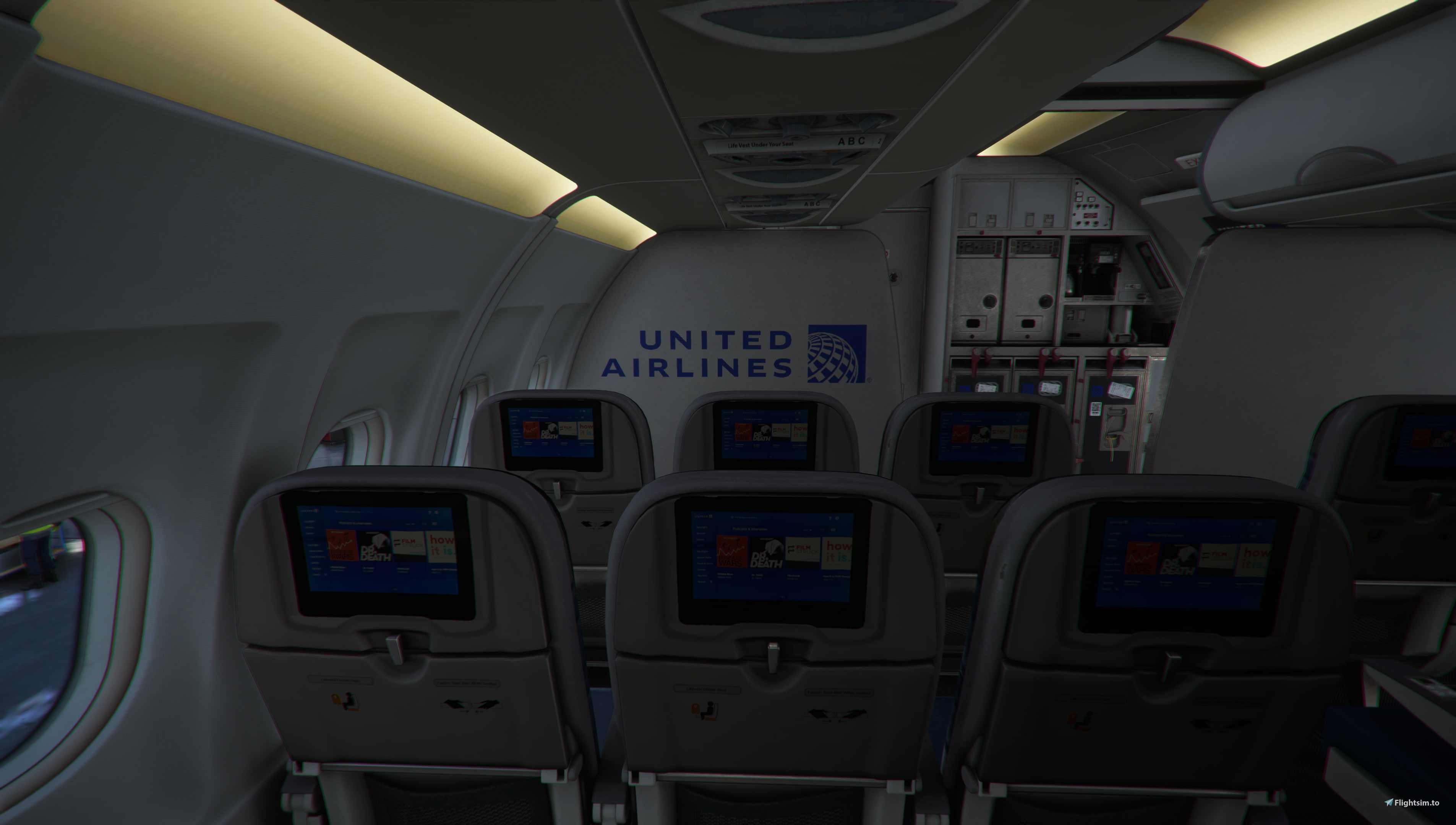 Fenix A320CEO United Airlines (w/Cabin) Livery - Image 1