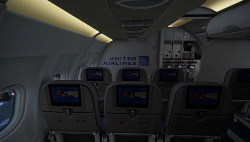 Fenix A320CEO United Airlines (w/Cabin) Livery
