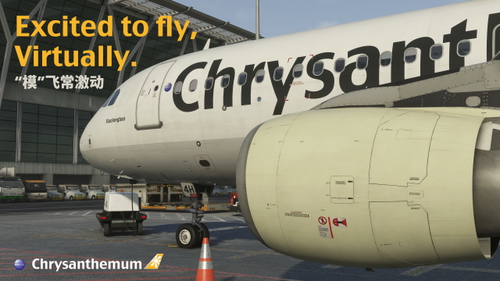 【8K】Fenix A320 Chrysanthemum 菊花航空 B-204H "小笼包号"