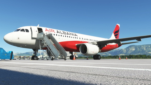 Fenix Airbus A320 Air Albania | 4K