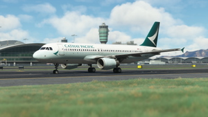 Fenix A320 IAE Cathay Pacific B-HPB 8K & 4K thumbnail 2