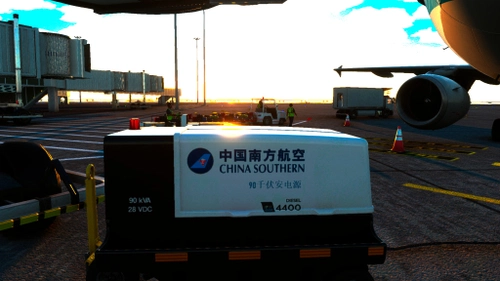 [fenix]China southern airlines ground  power unit livery