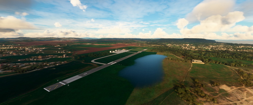 Ficticious Aerodrome close to Zahora, Spain