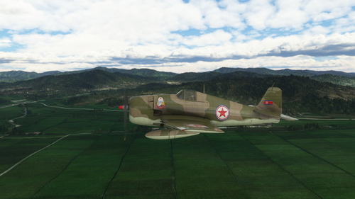 Fictional F6F North Korea