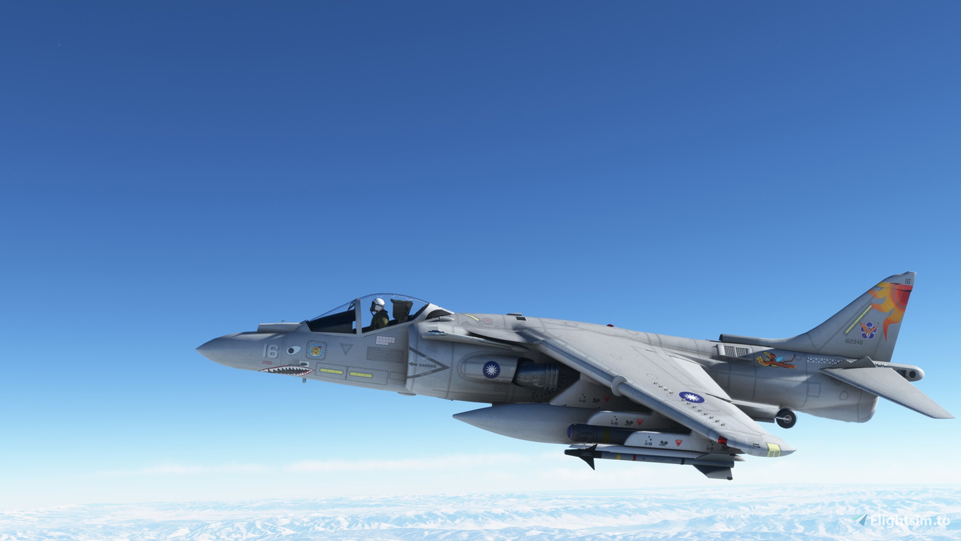 [Fictional] ROCAF AV-8B para Microsoft Flight Simulator | MSFS