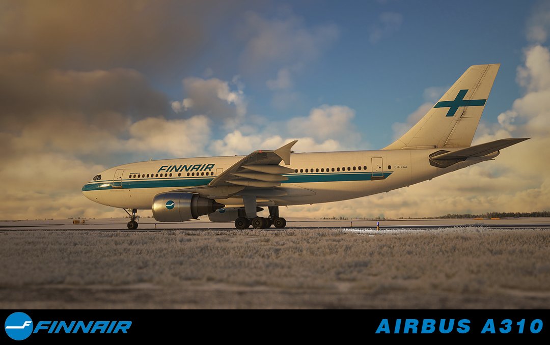 Finnair Airbus A310-300 (fictional) / 2K for Microsoft Flight Simulator ...