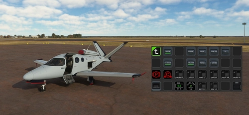 FlightFX Cirrus SF50 Vision AAO Scripts & StreamDeck XL Profile & StreamDeck + Profile