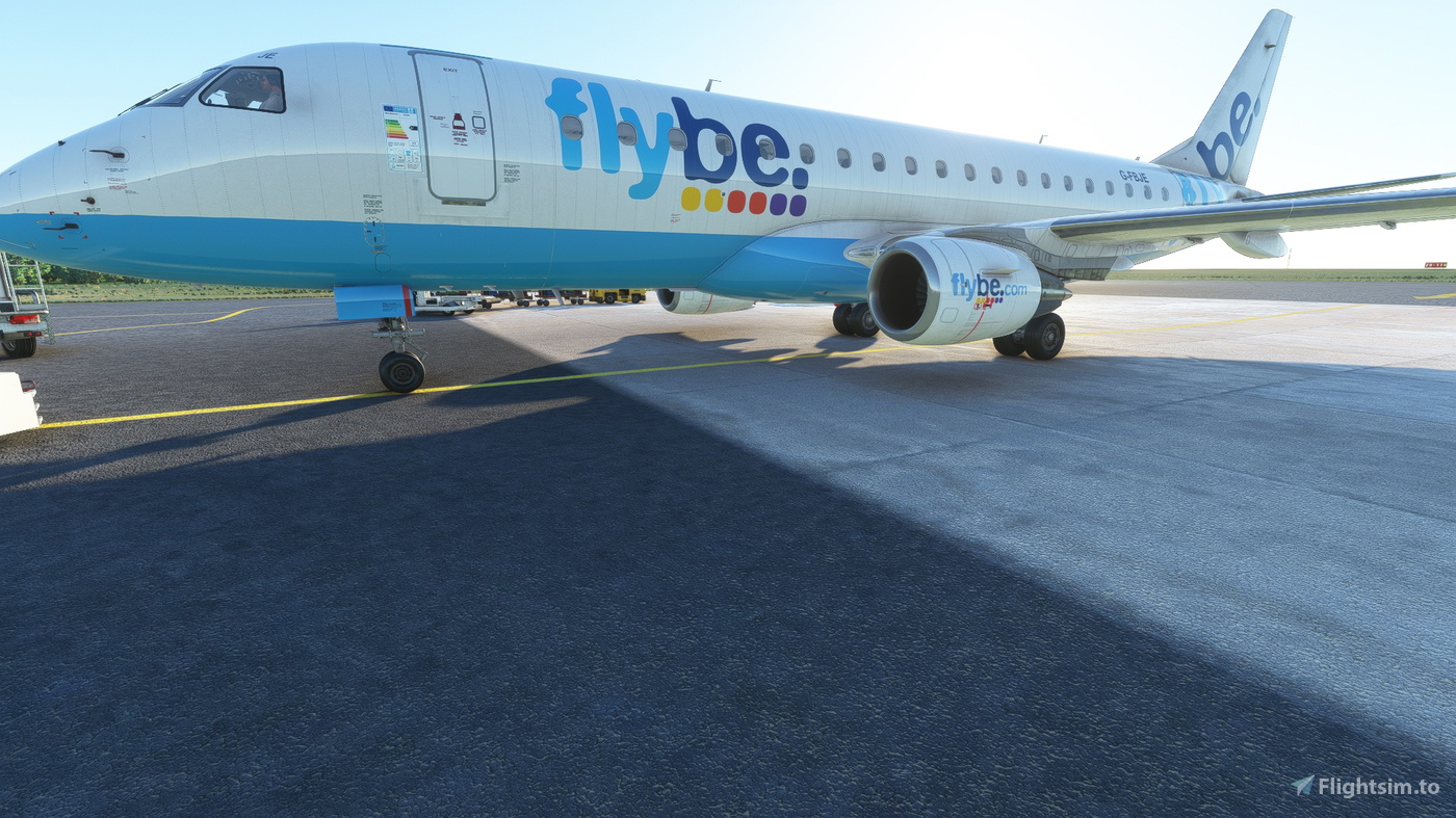 FlightSim Studio - E-Jets 175 Flybe.com for Microsoft Flight Simulator ...
