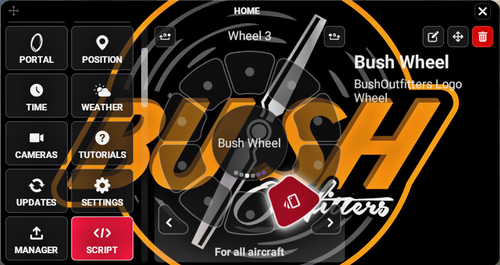 Flow Bush Wheel