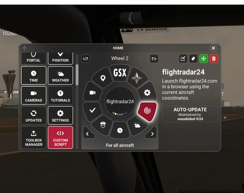 Flow FR24 Launcher