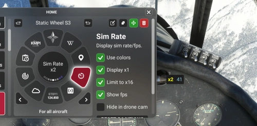 Flow Sim Rate Monitor