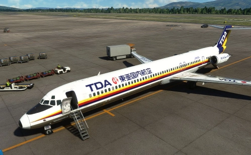 Fly the Maddog X DC-9-81/MD-81 Toa Domestic Airlines Full Fleet Pack (w/cabin)