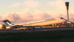 Fly The Maddog X — Finnair MD-83 OH-LPC thumbnail 2