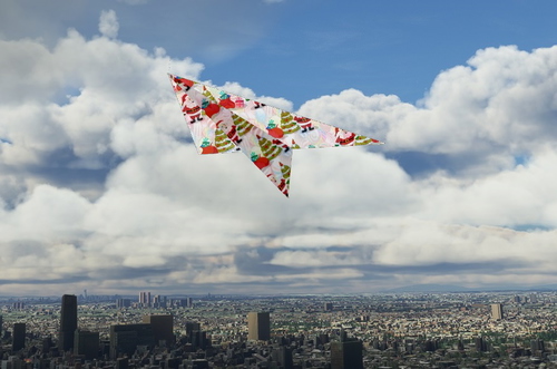 Fly your paper for Tapzi's paper aircraft