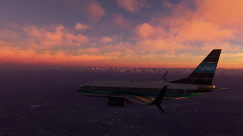 FlyBus 737-700 Livery - Retro
