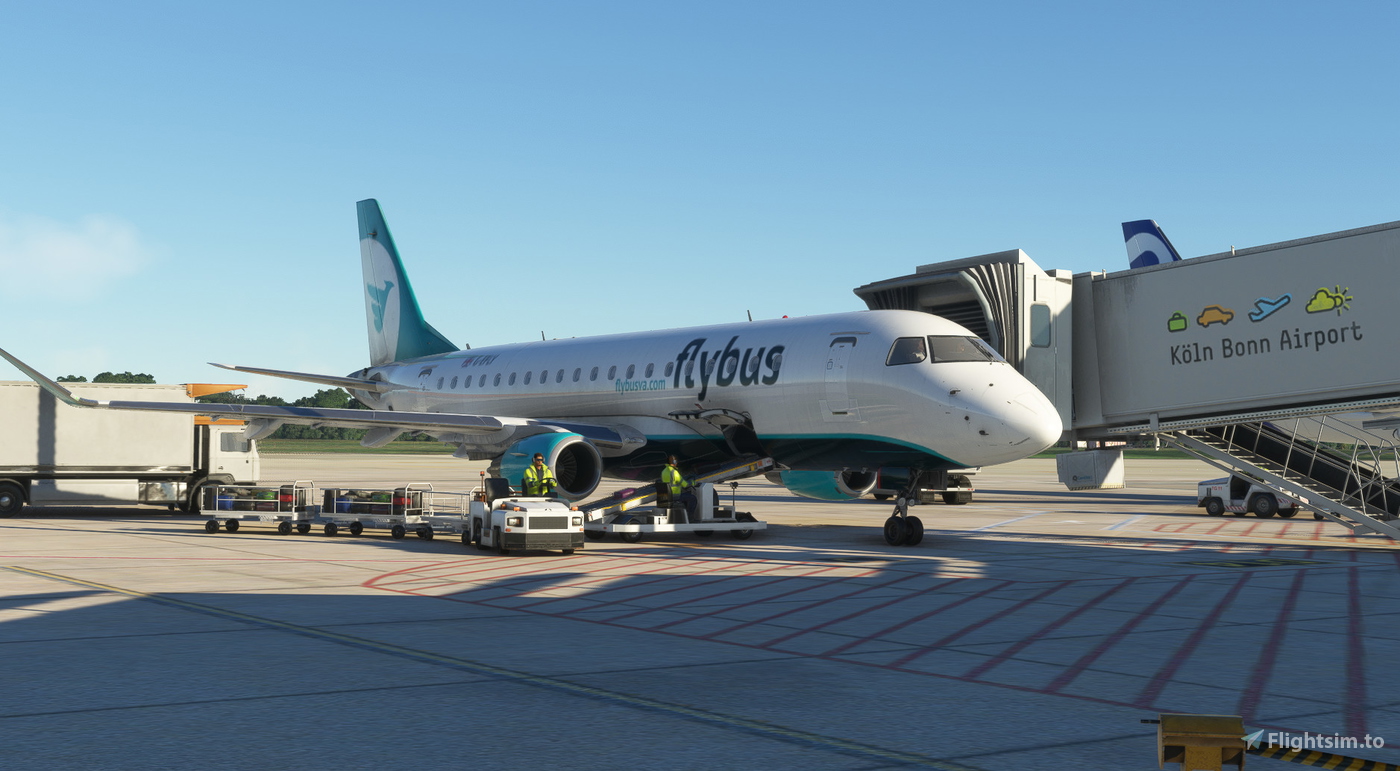 Flybus VA E-175 for Microsoft Flight Simulator | MSFS