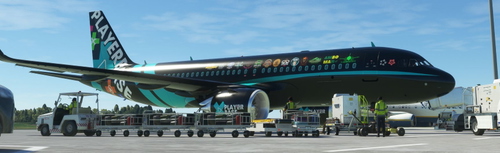 [A32NX] FlyByWire A320 Player Base Streamers livery