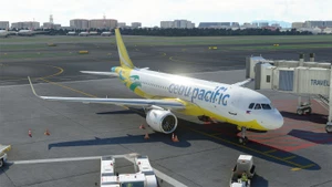 FlyByWire A32nx Cebu Pacific (New Livery) (RP-C4134) thumbnail 3
