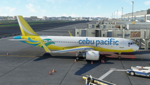 FlyByWire A32nx Cebu Pacific (New Livery) (RP-C4134) thumbnail 4