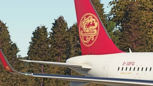 FlyByWire A32NX Juneyao Airlines 吉祥航空 B-30FQ 8K thumbnail 6