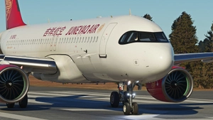 FlyByWire A32NX Juneyao Airlines 吉祥航空 B-30FQ 8K thumbnail 7