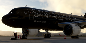 [A32NX] FlyByWire | Airbus A320neo Air New Zealand D-AZAC 8k thumbnail 2