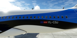 [A32NX] FlyByWire | Airbus A320neo AirBaltic Estonia YL-CSJ in 8k thumbnail 7