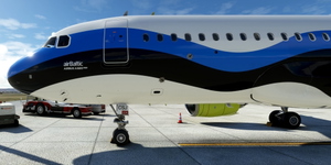 [A32NX] FlyByWire | Airbus A320neo AirBaltic Estonia YL-CSJ in 8k thumbnail 3