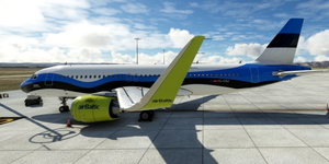 [A32NX] FlyByWire | Airbus A320neo AirBaltic Estonia YL-CSJ in 8k thumbnail 5
