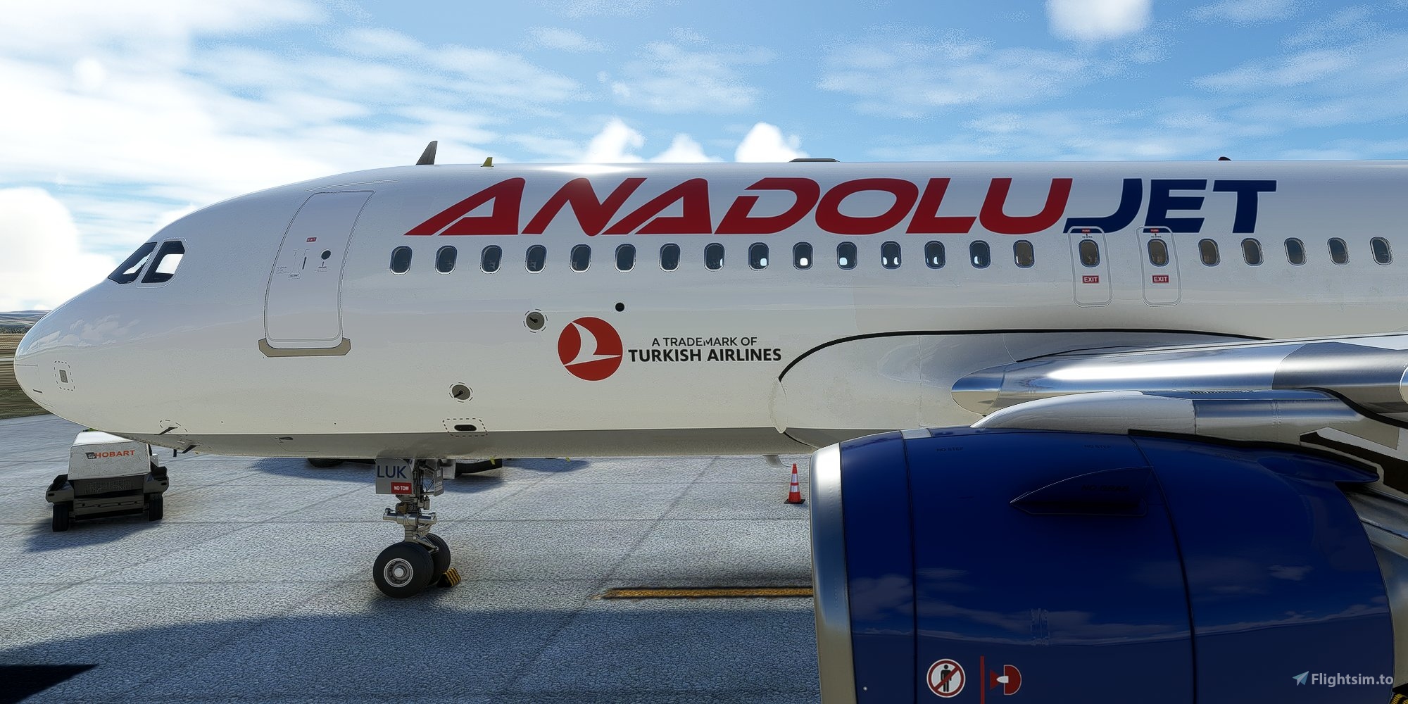 A32NX] FlyByWire | Airbus A320neo AnadoluJet TC-LUK in 8k for 
