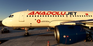 [A32NX] FlyByWire | Airbus A320neo AnadoluJet TC-LUN in 8k thumbnail 3