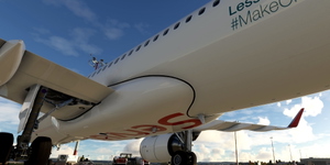 [A32NX] FlyByWire | Airbus A320neo Austrian Airlines OE-LZN in 8k thumbnail 8