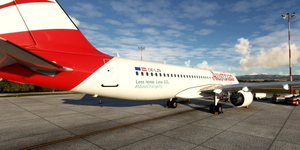[A32NX] FlyByWire | Airbus A320neo Austrian Airlines OE-LZN in 8k thumbnail 9