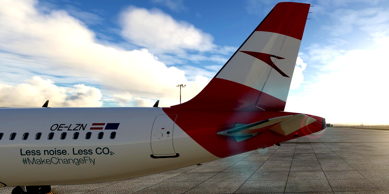 [A32NX] FlyByWire | Airbus A320neo Austrian Airlines OE-LZN in 8k for ...