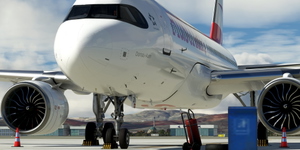 [A32NX] FlyByWire | Airbus A320neo Austrian Airlines OE-LZN in 8k thumbnail 1