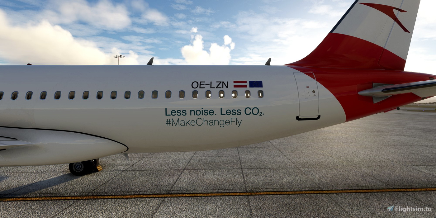[A32NX] FlyByWire | Airbus A320neo Austrian Airlines OE-LZN in 8k for ...