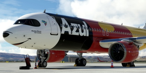 [A32NX] FlyByWire | Airbus A320neo AZUL Mickey Mouse PR-YSH in 8k thumbnail 2