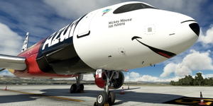 [A32NX] FlyByWire | Airbus A320neo AZUL Mickey Mouse PR-YSH in 8k thumbnail 10