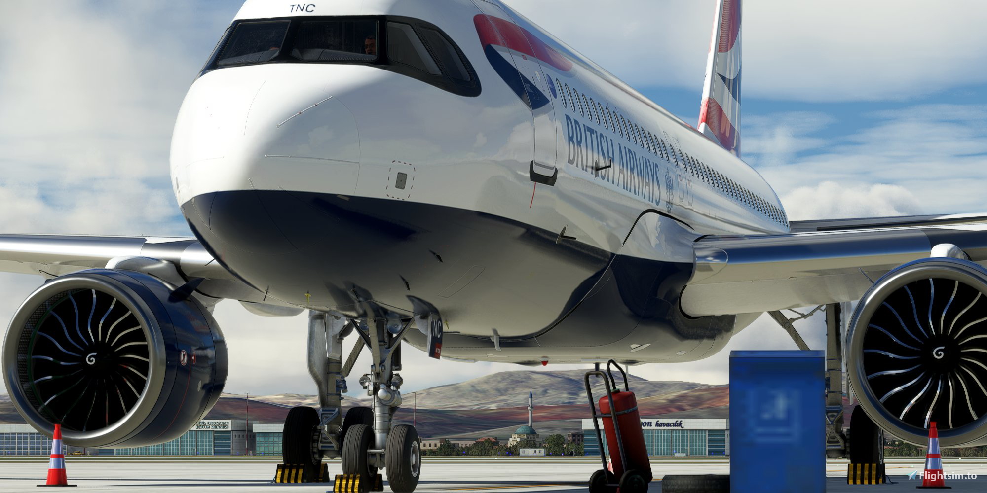 [A32NX] FlyByWire | Airbus A320neo BRITISH AIRWAYS G-TTNC in 8k - Image 1
