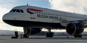 [A32NX] FlyByWire | Airbus A320neo BRITISH AIRWAYS G-TTNR in 8k thumbnail 2