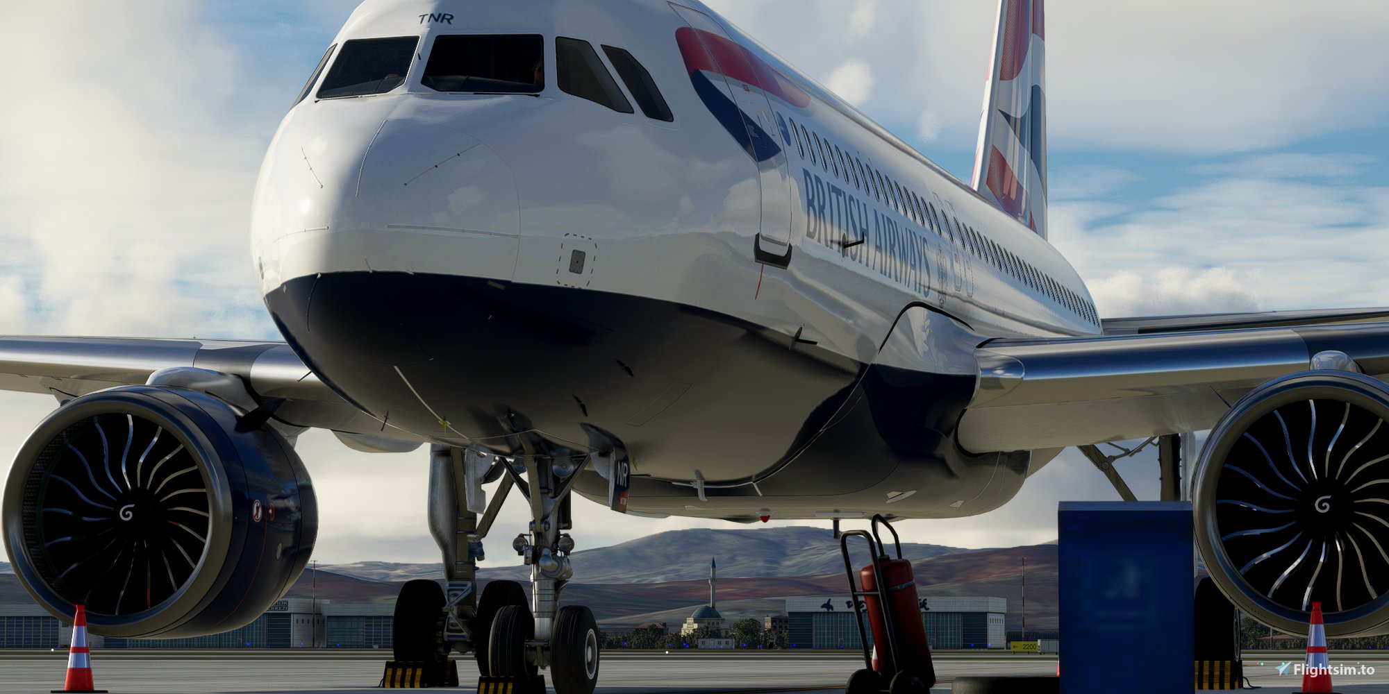 [A32NX] FlyByWire | Airbus A320neo BRITISH AIRWAYS G-TTNR in 8k - Image 1