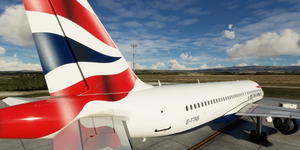 [A32NX] FlyByWire | Airbus A320neo BRITISH AIRWAYS G-TTNS in 8k thumbnail 8