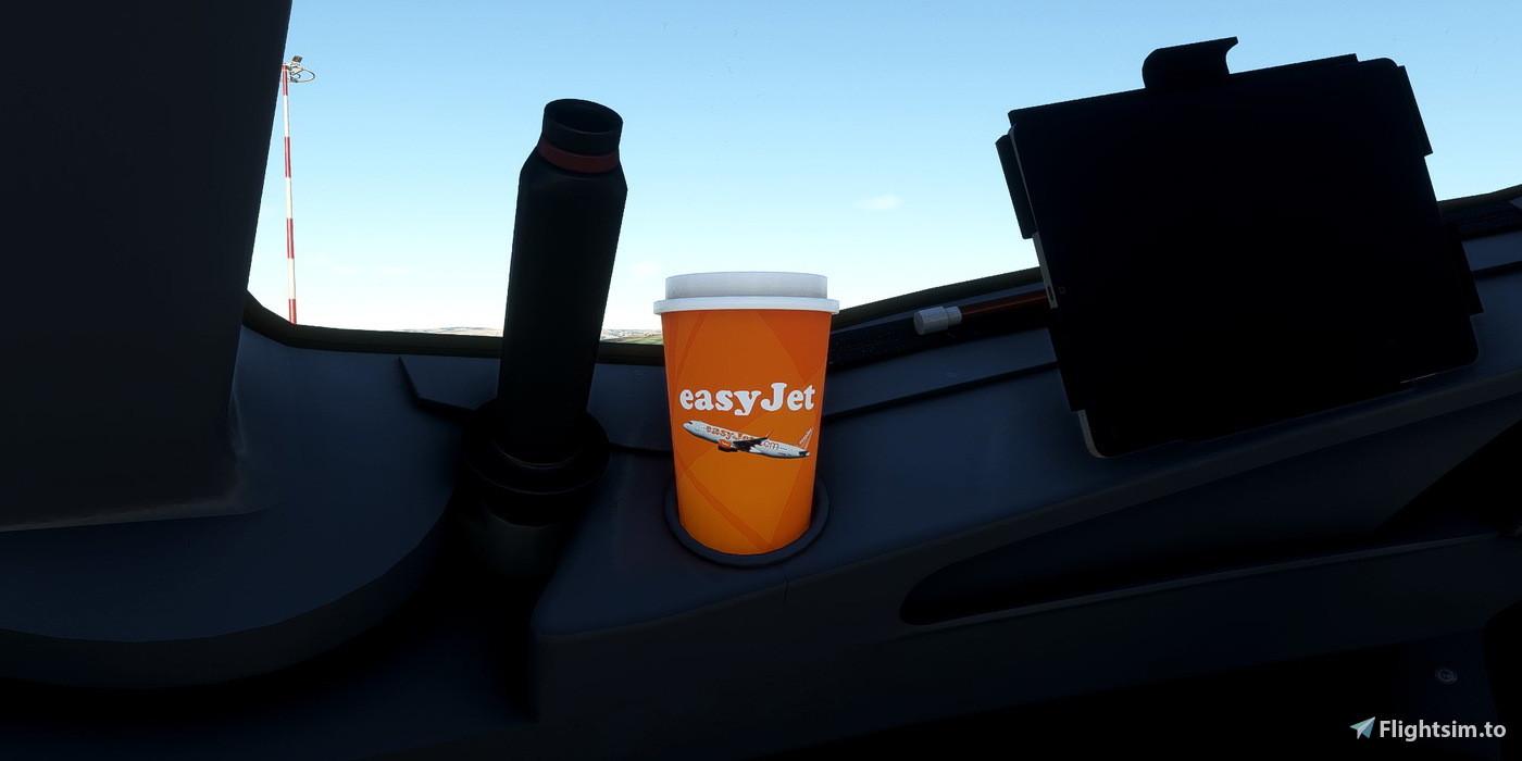 [A32NX] FlyByWire | Airbus A320neo EasyJet G-EZGE in 8k 对于 Microsoft ...