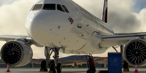 [A32NX] FlyByWire | Airbus A320neo Eurowings D-AEWM in 8k thumbnail 1