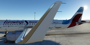 [A32NX] FlyByWire | Airbus A320neo Eurowings D-AEWM in 8k thumbnail 3