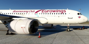 [A32NX] FlyByWire | Airbus A320neo Eurowings D-AEWM in 8k thumbnail 9