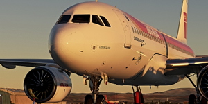 [A32NX] FlyByWire | Airbus A320neo IBERIA Old Livery EC-IGK 8k thumbnail 1