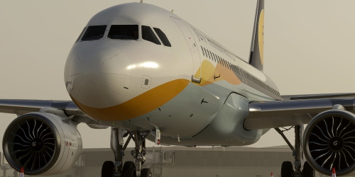 [A32NX] FlyByWire | Airbus A320neo Jet Airways VT-XXX in 8k
