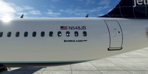 [A32NX] FlyByWire | Airbus A320neo JetBlue Blueberry N548JB in 8k thumbnail 7