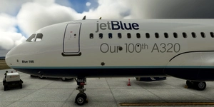 [A32NX] FlyByWire | Airbus A320neo JetBlue N655JB 8k thumbnail 3